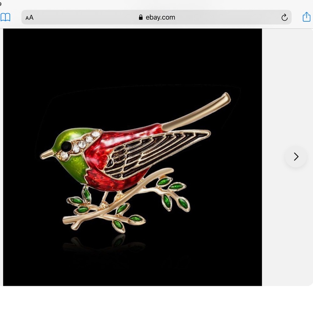 Bird Brooch - Picture 4 of 5